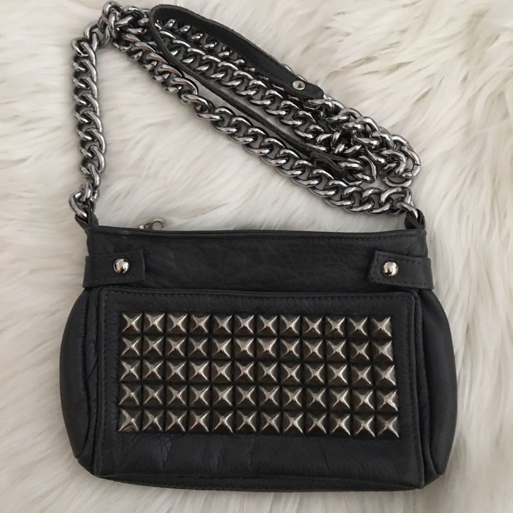 Dark Navy Tylie Malibu Studded Crossbody Handbag